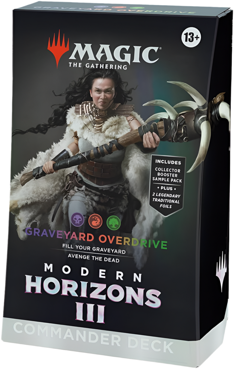 Buy new Modern Horizons 3 Single Commander Decks for Magic enthusiasts, featuring exclusive cards and art