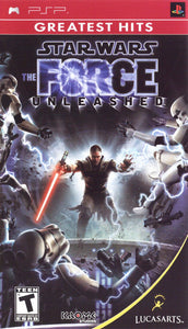 Star Wars The Force Unleashed PSP game, action-packed sci-fi adventure for PlayStation Portable enthusiasts