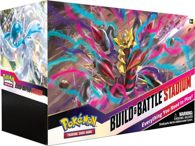 New Battle Stadium Lost Origin Pokemon game set, featuring exclusive cards and accessories, perfect for collectors and pla...