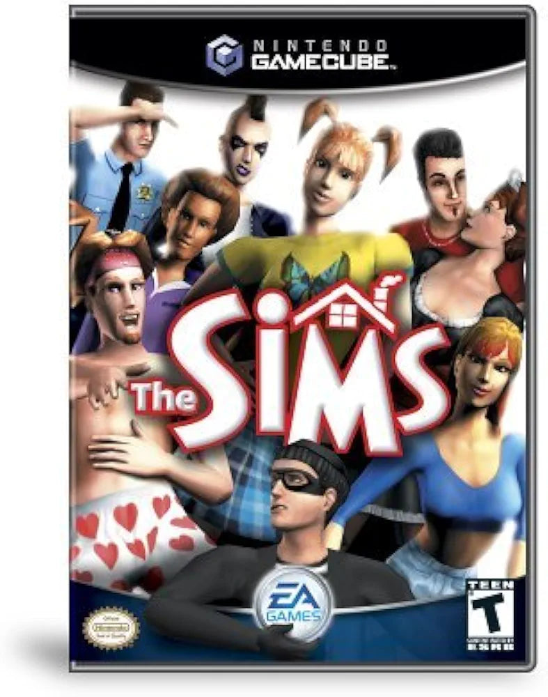 Buy The Sims Gamecube edition, classic family simulation video game, vibrant graphics, for collectors and fans