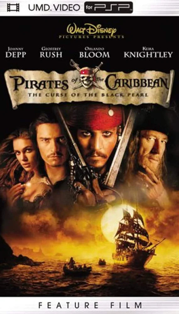 Pirates of the Caribbean: The Curse of the Black Pearl PSP game, action-adventure genre, vibrant graphics