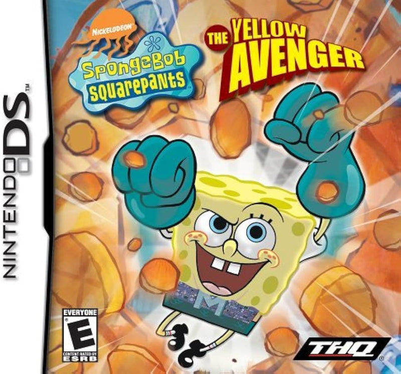 Buy SpongeBob SquarePants The Yellow Avenger DS game, action-packed adventure for Nintendo DS, vibrant graphics