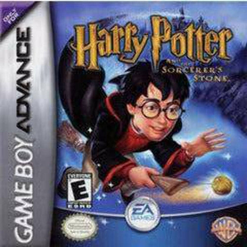 Harry Potter And The Sorcerer's Stone GBA game cartridge, vintage fantasy adventure, collectible edition