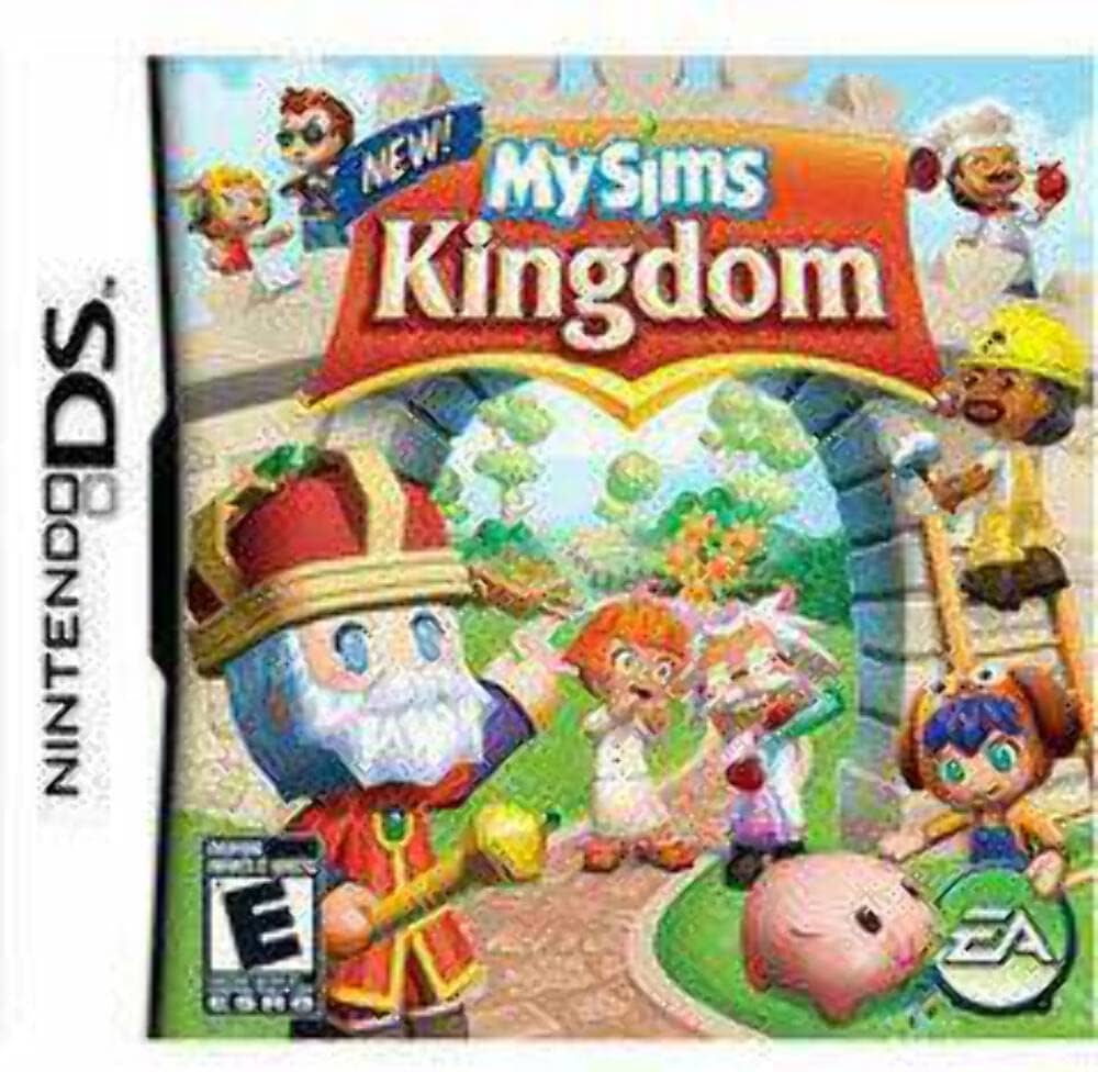 Buy My Sims Kingdom DS game, family-friendly adventure for Nintendo DS, vibrant graphics, engaging gameplay