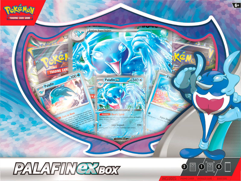 New Palafin Ex Box Set Pokemon collectible with exclusive cards, perfect for fans and collectors