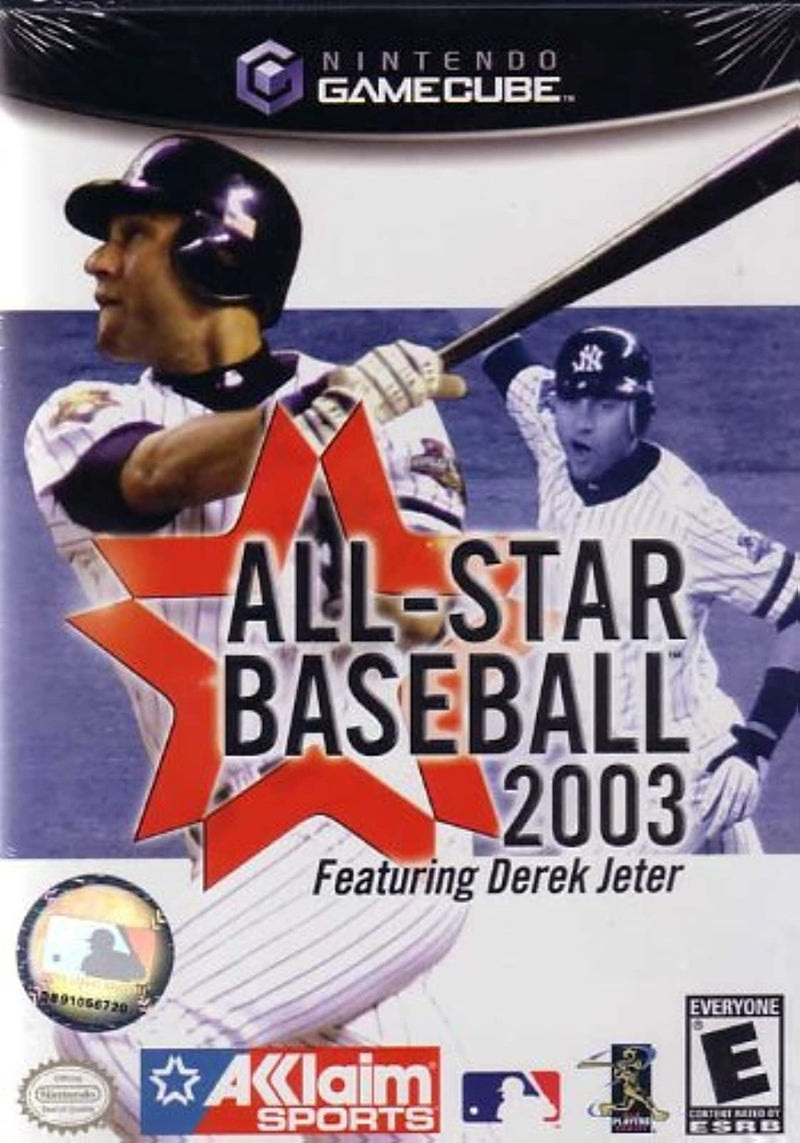 All-Star Baseball 2003 featuring Derek Jester for GameCube, classic sports video game, collector's item
