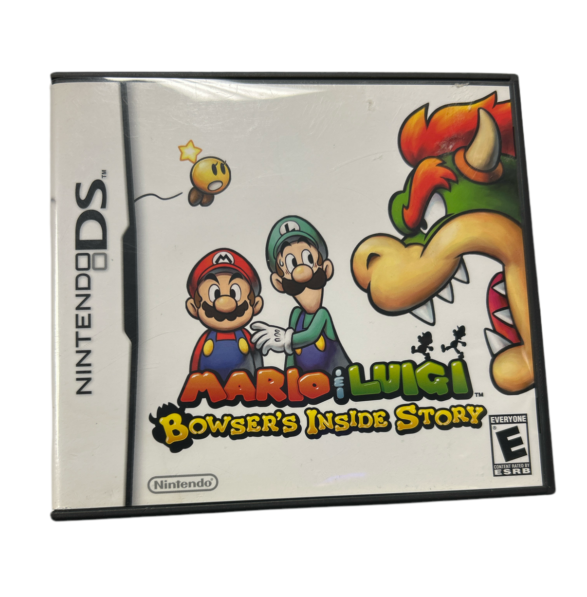 Mario & Luigi Bowser’s Inside Story DS game, action-packed RPG for Nintendo DS, family-friendly entertainment