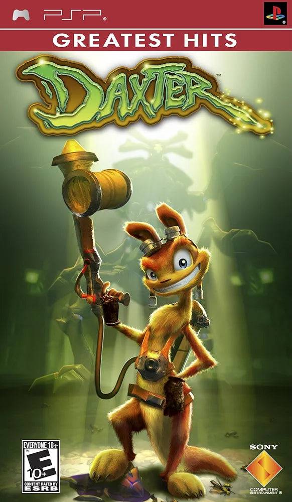 Daxter Greatest Hits PSP game, action-packed adventure, vibrant graphics, for PlayStation Portable enthusiasts