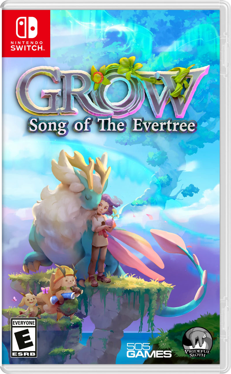 Grow Song Of The Evertree Switch game, family-friendly world-building RPG for Nintendo console