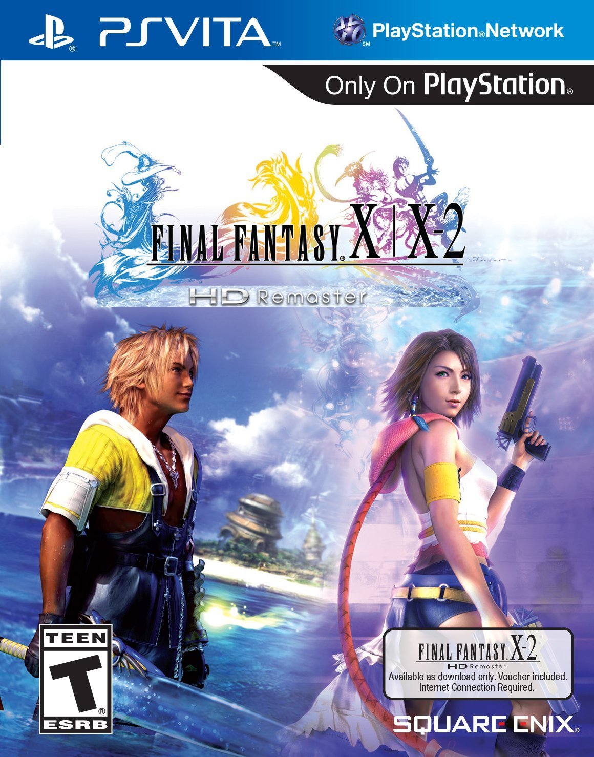 Final Fantasy X | X-2 HD Combo Pack for PS Vita, iconic RPG games bundle, vivid graphics, immersive gameplay