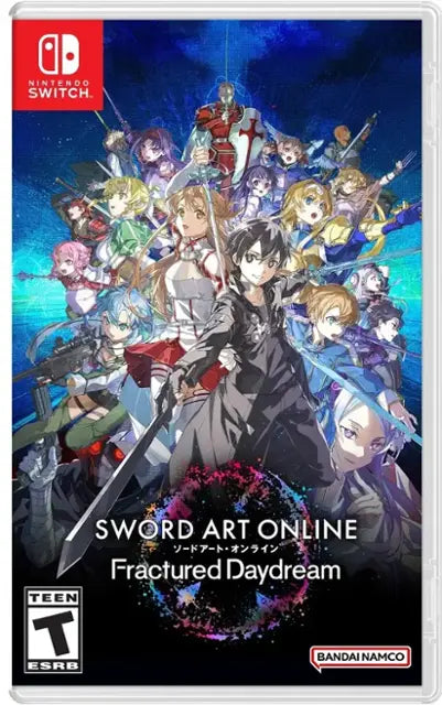 Sword Art Online Fractured Daydream | Switch game, action-packed RPG for Nintendo, anime graphics