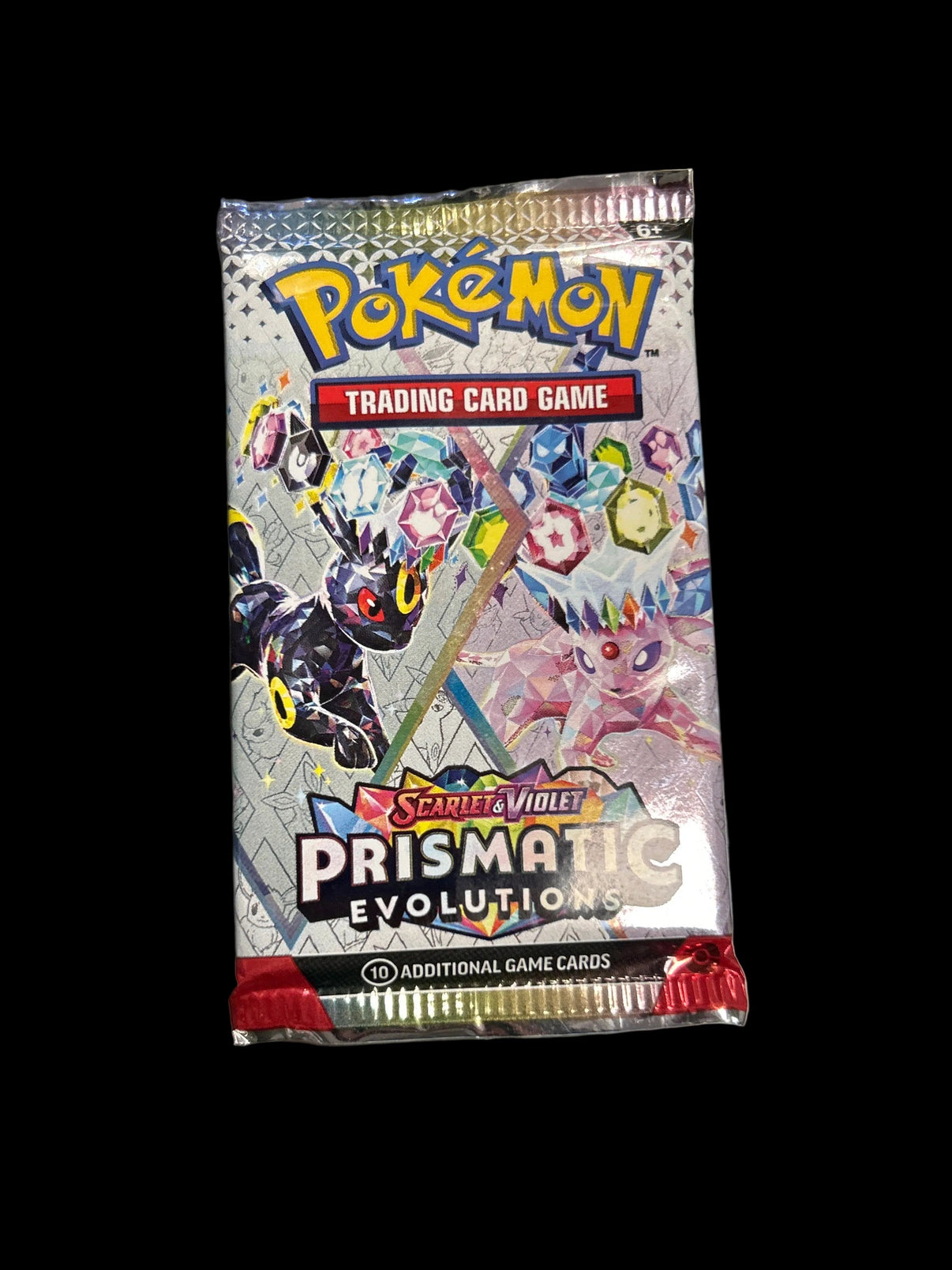 Prismatic Evolutions Booster Pack - Pokemon TCG booster pack, new release, collectible trading cards