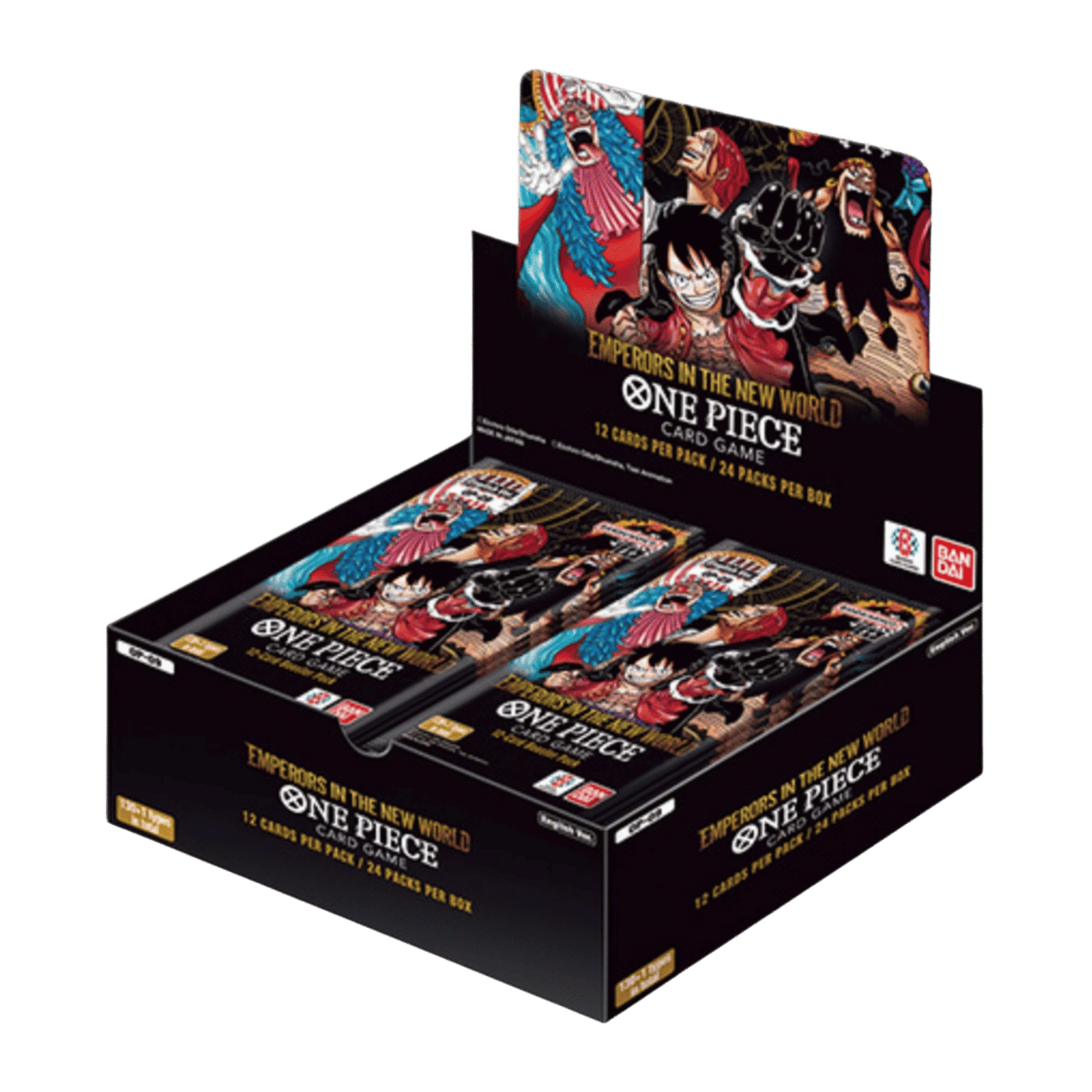 One Piece Emperors In The New World Booster Box, new collectible card game, latest edition, for fans
