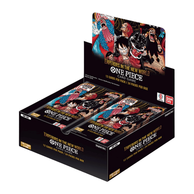 One Piece Emperors In The New World Booster Box, new collectible card game, latest edition, for fans