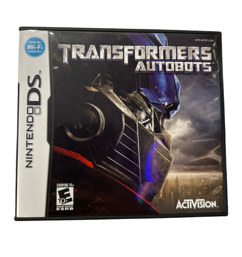 Transformers Autobots 3DS game, action-packed adventure, vivid graphics, for Nintendo 3DS enthusiasts