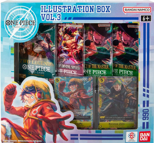 New One Piece Illustration Box featuring exclusive anime artwork, vibrant colors, collector's edition
