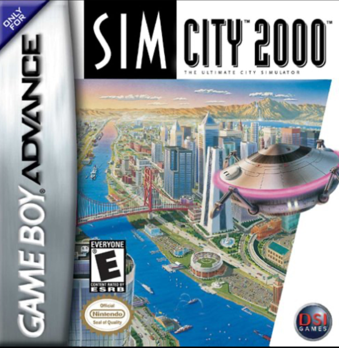 Sim City 2000 for GBA - classic city-building simulation on the Game Boy Advance.
