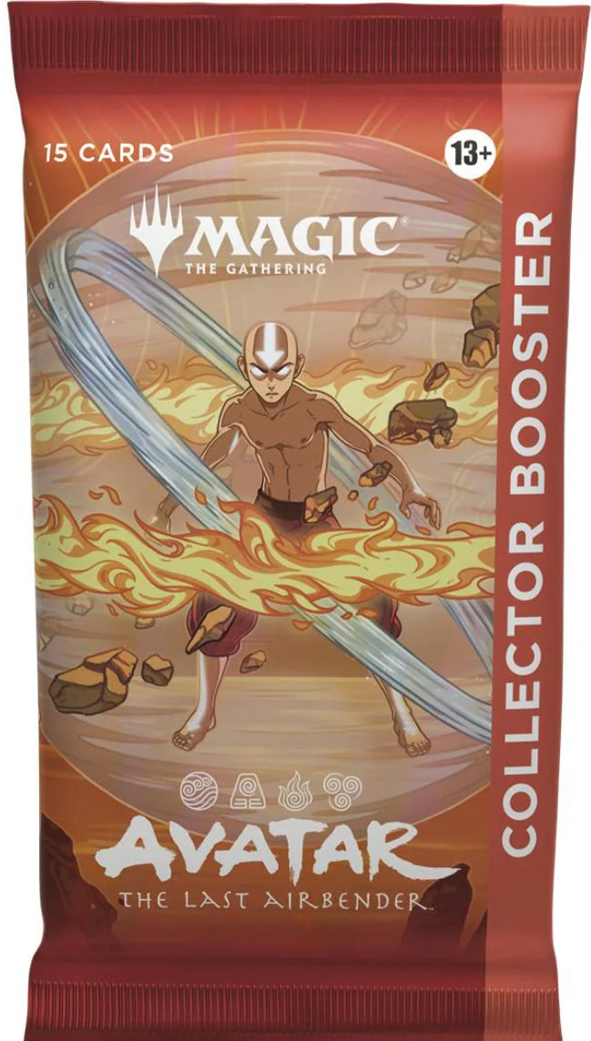 Avatar The Last Airbender Collector Booster Pack for Magic: The Gathering - Limited Edition MTG Set.