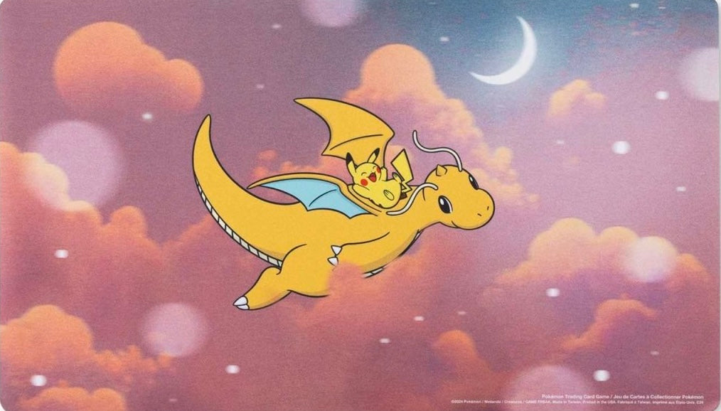 Buy now: Official Pokemon Playmat | New, durable rubber, vibrant full-color Pikachu design, standard size for card games