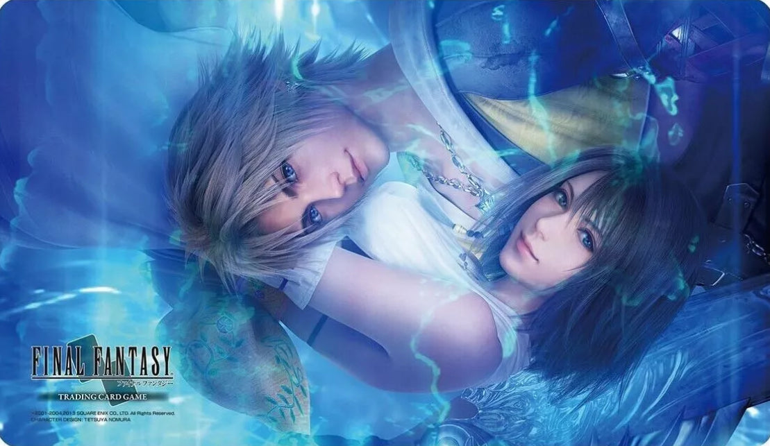 Buy Final Fantasy Official Playmat | New, featuring iconic characters, durable rubber, anti-slip, 24x14 inches for gamers