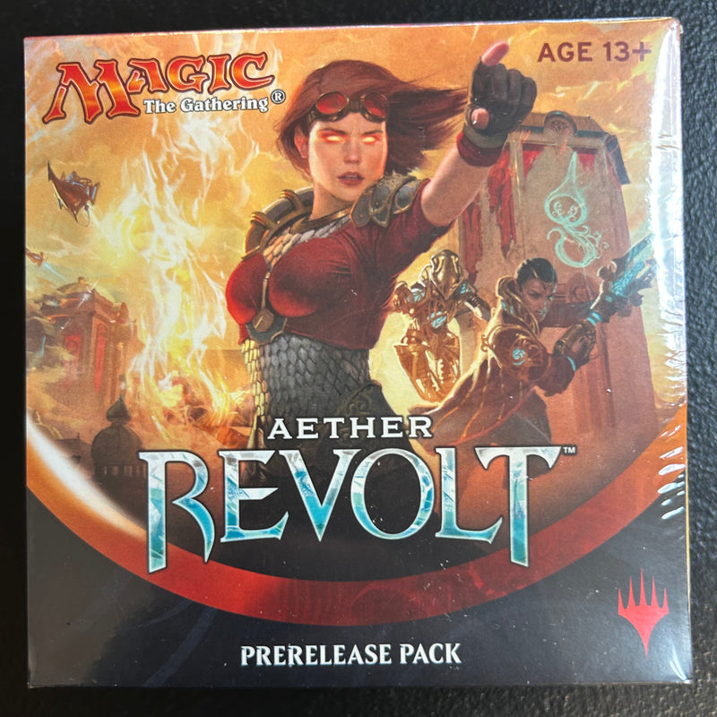 Aether Revolt Prerelease Kit | New, exclusive Magic: The Gathering collectible set, sealed box