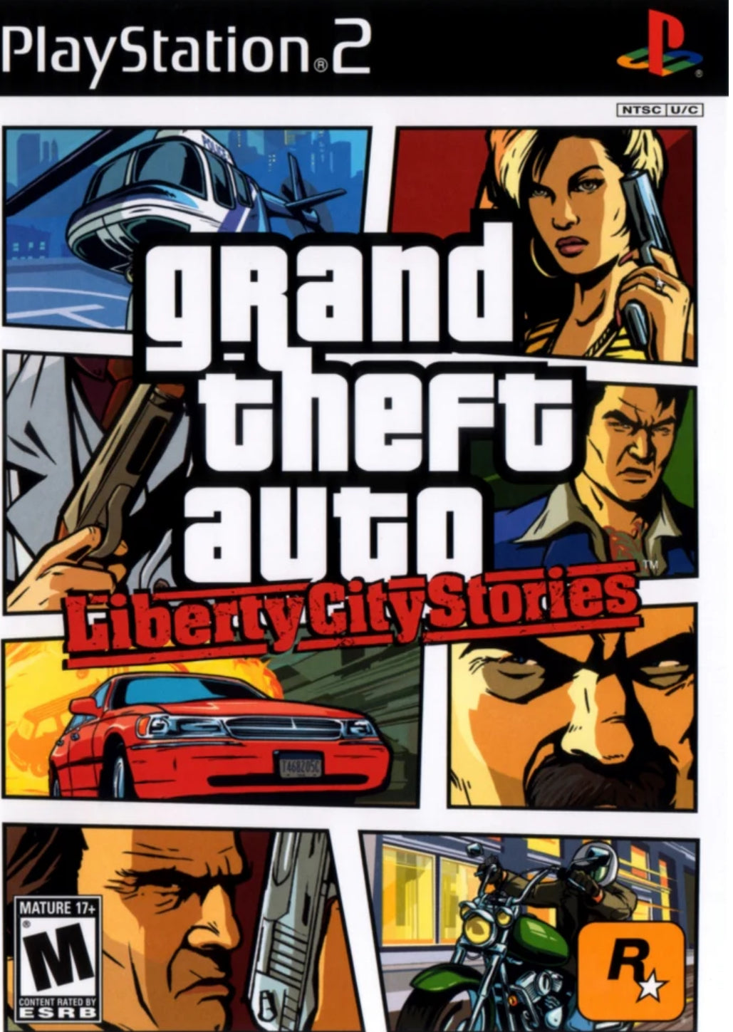 Grand Theft Auto: Liberty City Stories | PS2 - classic action-adventure with open-world crime drama on PlayStation 2.
