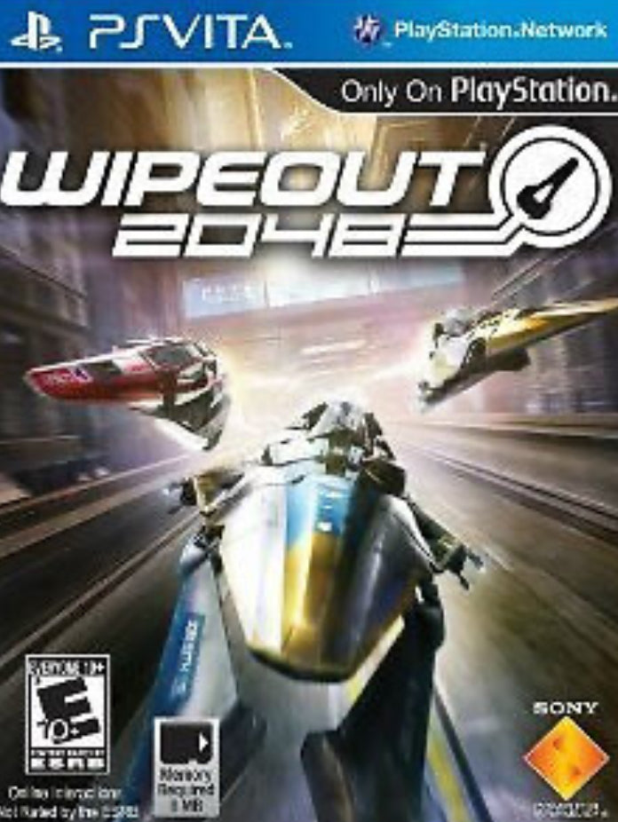 PS Vita game Wipeout 2048 | Fast-paced futuristic racing game for handheld console enthusiasts