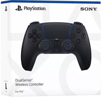 PS5 Dualsense Wireless Controller in sleek white, ergonomic design for enhanced gaming experience