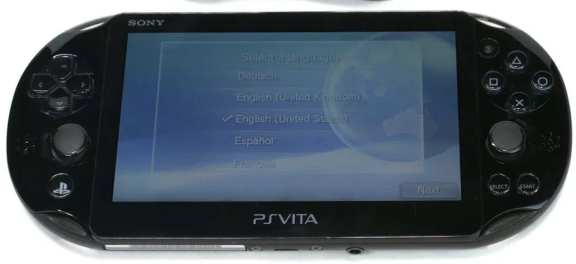 PS Vita 2000 Console with Charger