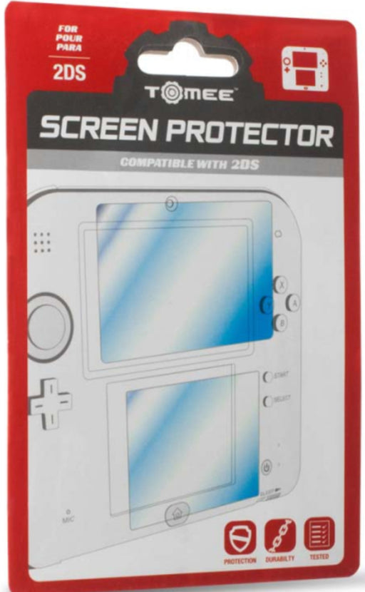 Buy durable Nintendo 2DS Screen Protector | New, crystal-clear, scratch-resistant, easy-installation kit for gaming enthus...