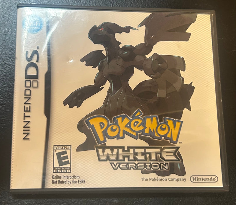 Buy Pokemon White Version DS game, featuring exclusive legendary Pokemon, for Nintendo DS in original packaging