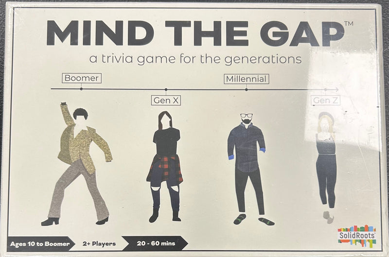 Buy new Mind the Gap Trivia Game, family-friendly board game for all ages, educational and fun