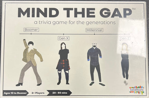 Buy new Mind the Gap Trivia Game, family-friendly board game for all ages, educational and fun