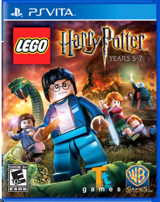 Lego Harry Potter Years 5-7 PS Vita game, magical adventure family-friendly video game for PlayStation Vita