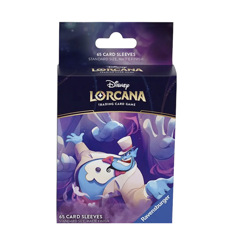 Buy Lorcana Official Sleeves 65ct, new durable card protectors in clear finish for collectors and gamers.