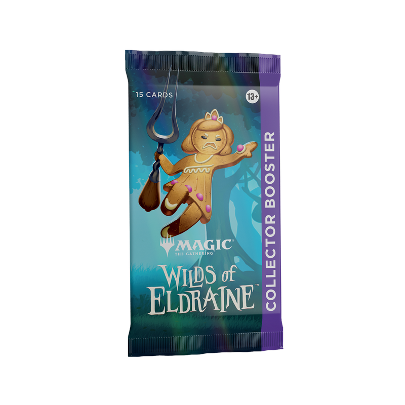 New Wilds of Eldraine Collector Booster Pack, exclusive fantasy-themed trading cards, vibrant artwork