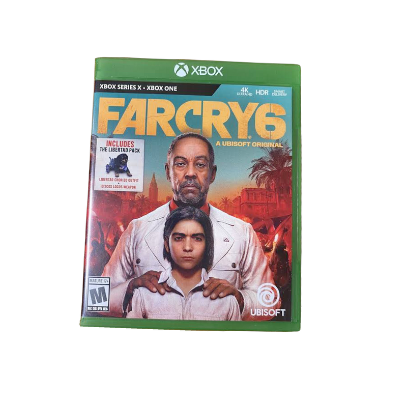 Farcry 6 XBOX One game, action-adventure in vivid Caribbean setting, latest release for console gamers