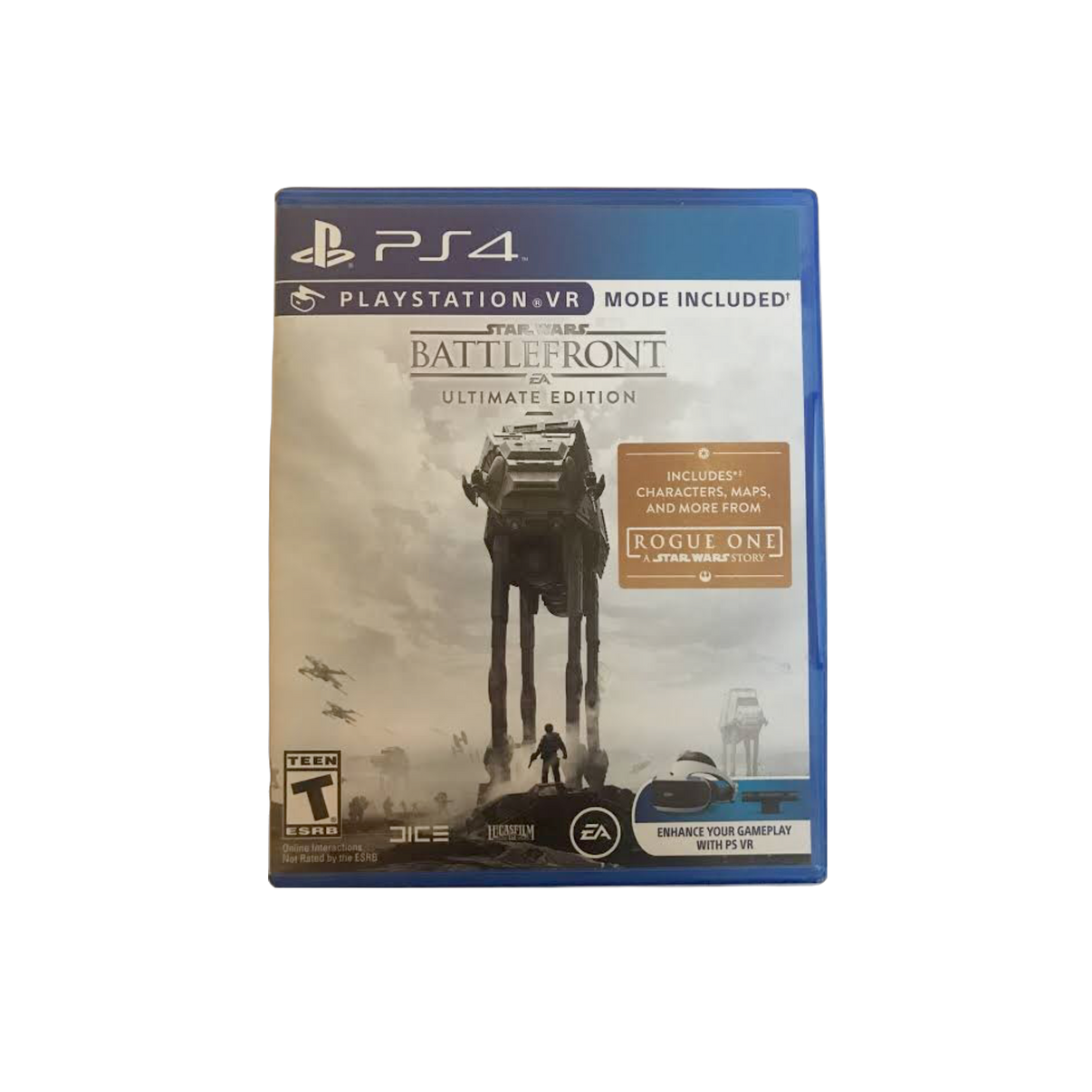 Star Wars Battlefront: Ultimate Edition PS4 game, action-packed multiplayer experience, high-resolution graphics