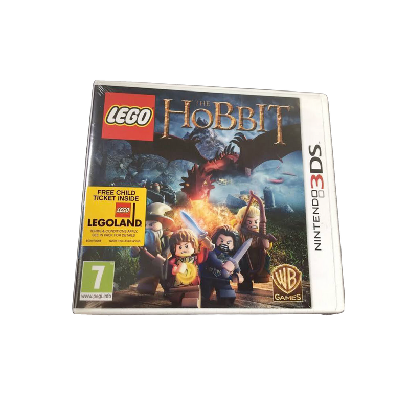 Buy LEGO: the Hobbit 3DS game, adventure puzzle genre for kids, vibrant graphics, family-friendly gaming experience