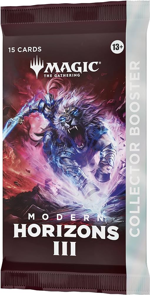 Buy Modern Horizons 3 Booster Pack Collector New for exclusive MTG cards, featuring rare foil art, perfect for collectors ...