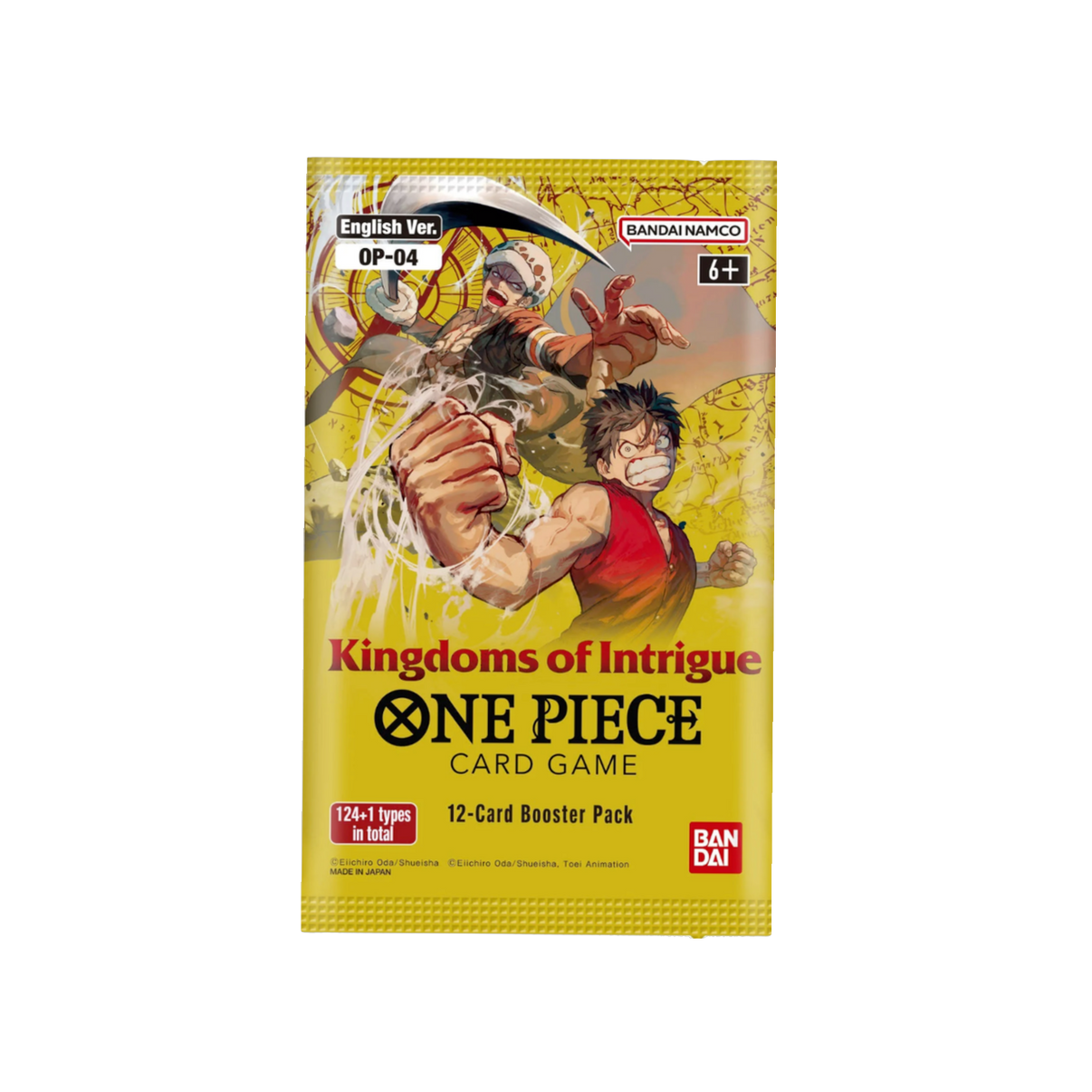 New One Piece Kingdoms of Intrigue Booster Pack, collectible card game, sealed pack