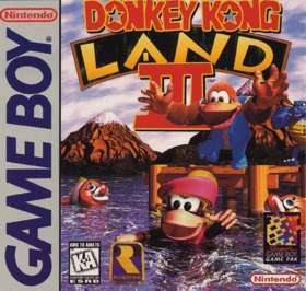 Buy Donkey Kong Land 3 GB classic Game Boy platformer game cartridge, vibrant cover art, for retro gaming enthusiasts