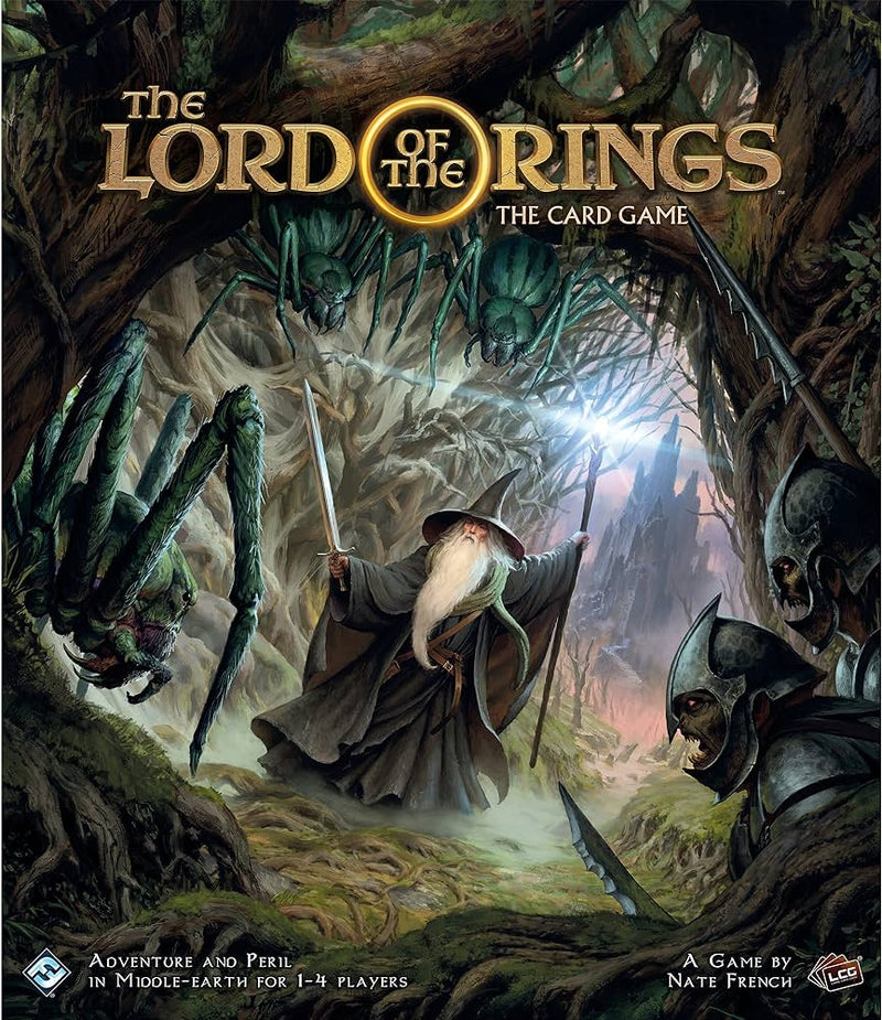 Lord of the Rings: The Card Game Revised Core Set, strategy board game for fantasy fans, detailed artwork edition