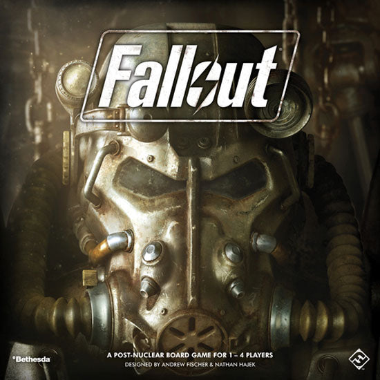 Fallout Board Game with detailed miniatures and customizable scenarios, strategy adventure for gamers