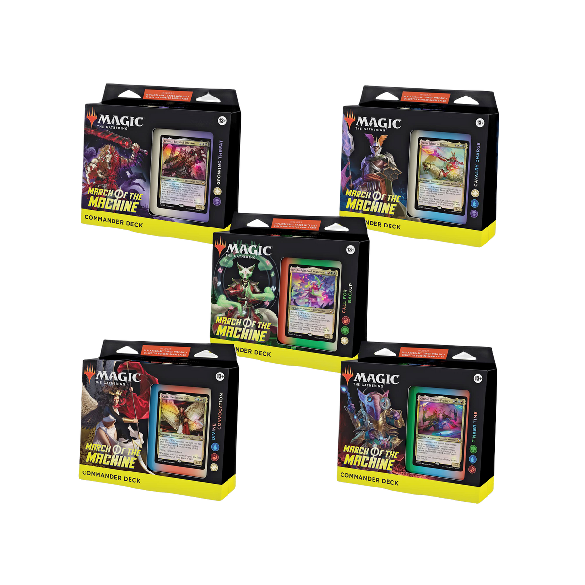 Buy new March of the Machine Single Commander Deck MTG, latest strategy game for collectors and players