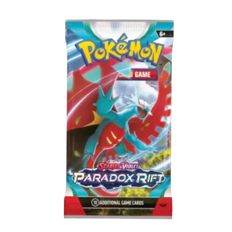 Buy new Paradox Rift Booster Pack Pokemon, featuring rare holographic cards, for collectors and gamers.