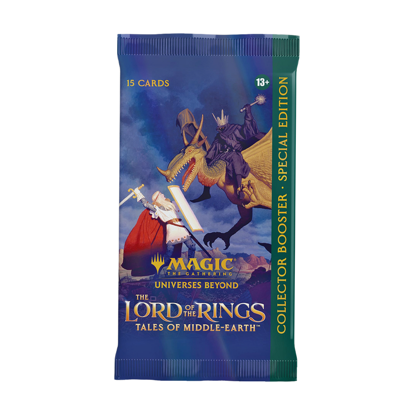 Buy new Magic Lord of the Rings Booster Pack, Special Edition Collector set, fantasy-themed card game, sealed package