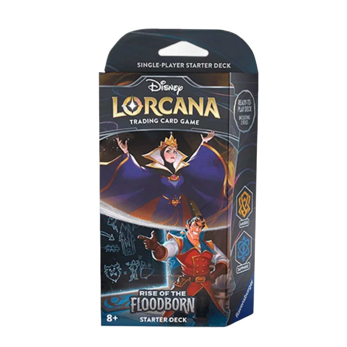 New Lorcana Rise of the Floodborn Starter Decks, collectible card game, latest edition