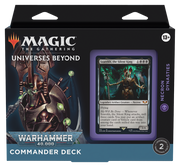 Buy new Universes Beyond Warhammer Single Commander Deck MTG, featuring exclusive artwork & strategy guide