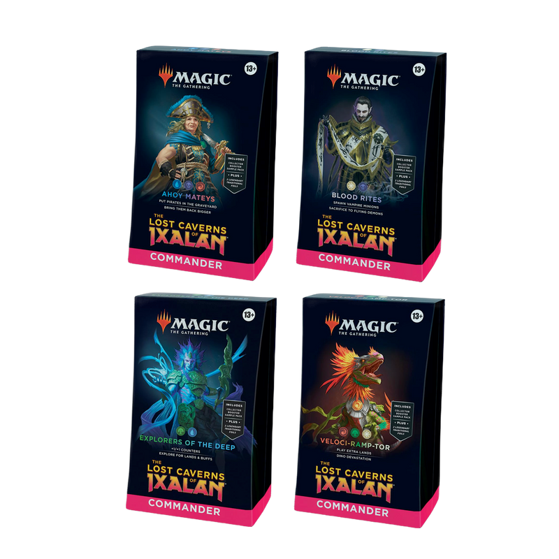 Buy Magic the Gathering Single Lost Caverns of Ixalan Commander Deck, exclusive collectible card game set